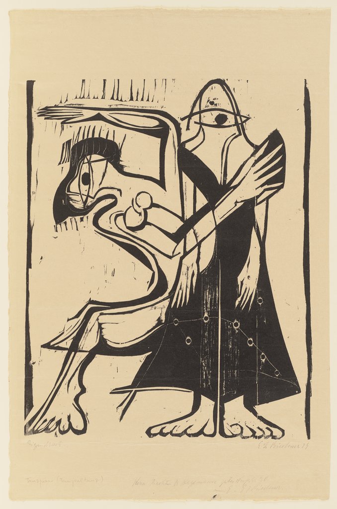 Maskentanz, Ernst Ludwig Kirchner