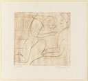 Paar in der Bibliothek, Ernst Ludwig Kirchner
