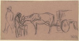 Fressendes Zugtier, Wilhelm Kalb