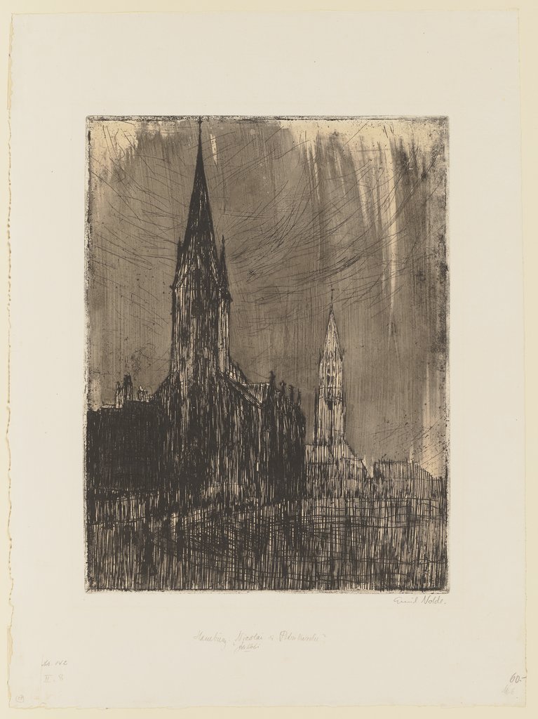 Petri- und Jacobikirche, Hamburg, Emil Nolde