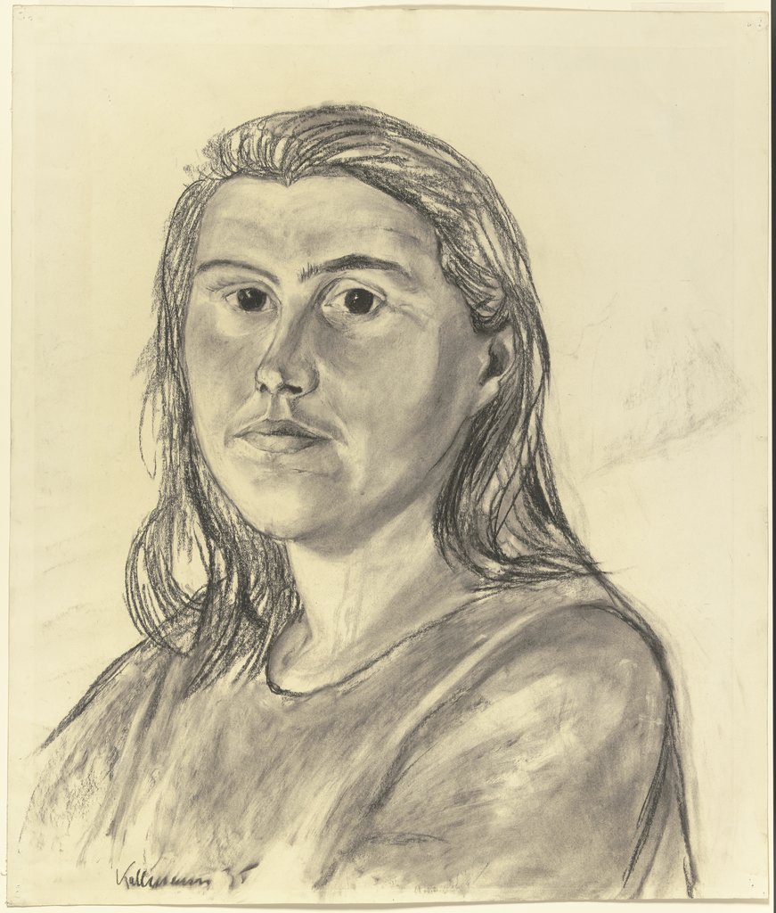 Woman's head, Hans Jürgen Kallmann