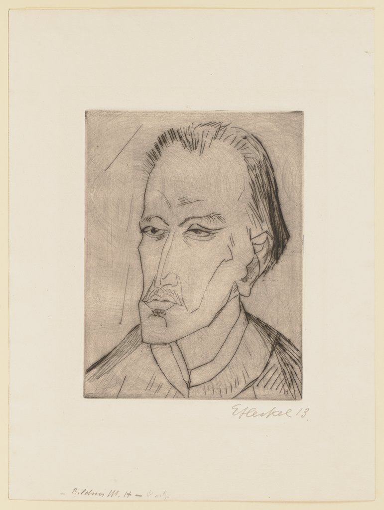 Bildnis M. H., Erich Heckel