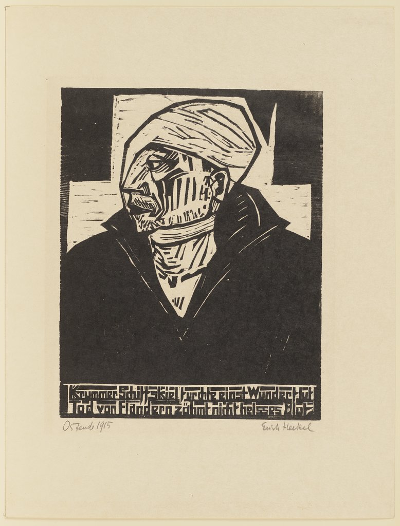 Wounded Sailor, Erich Heckel