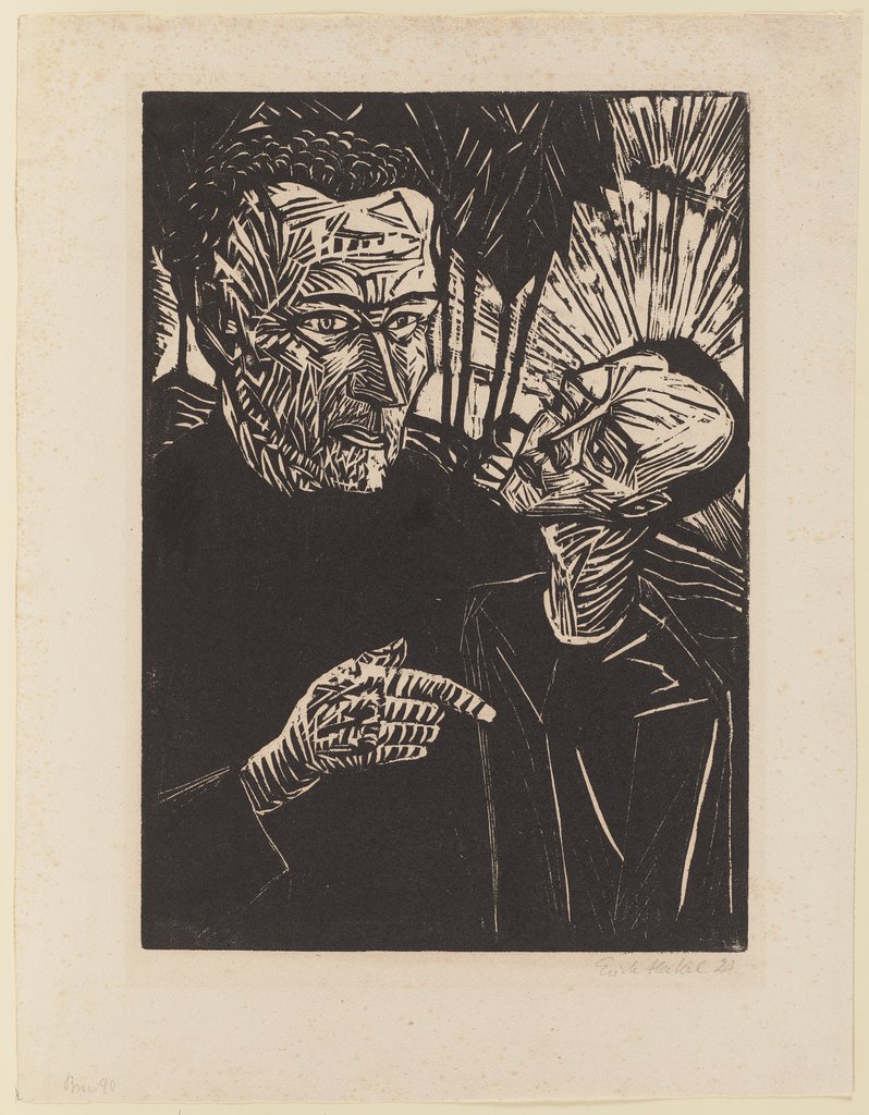 Der Spaziergang, Erich Heckel