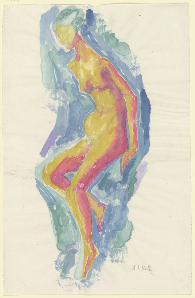 Female nude, Hanns Ludwig Katz