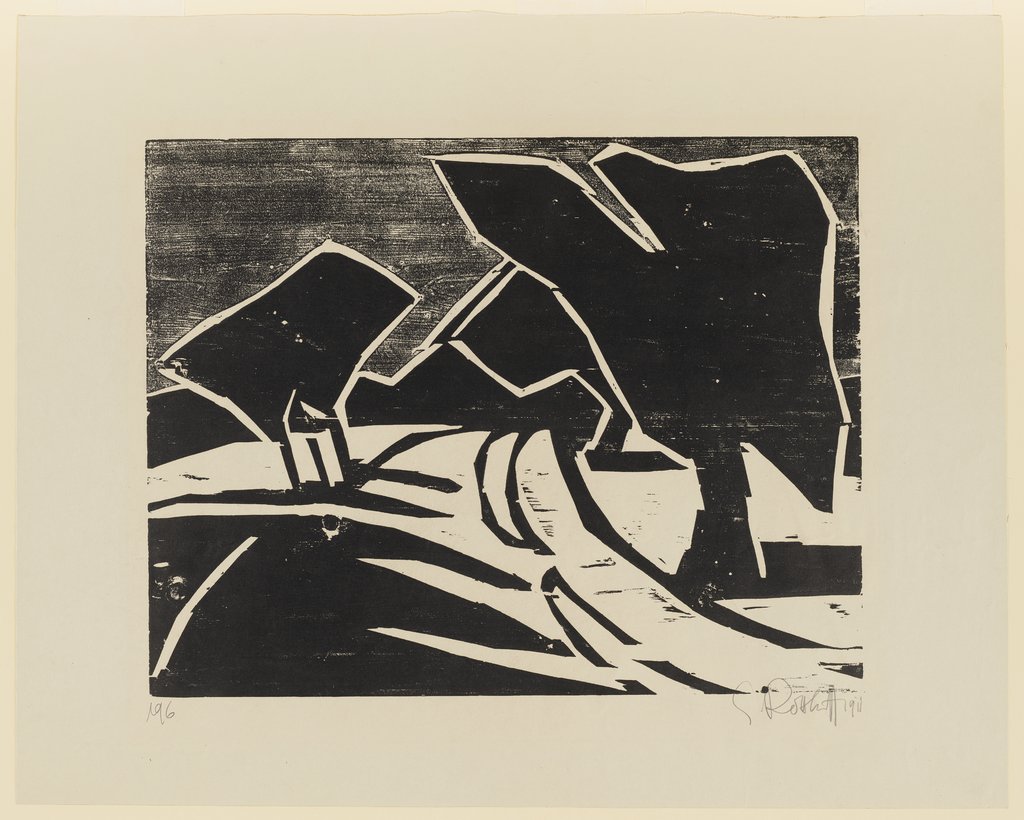 Path with Trees, Karl Schmidt-Rottluff