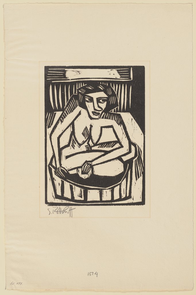 Frau in der Wanne, Karl Schmidt-Rottluff