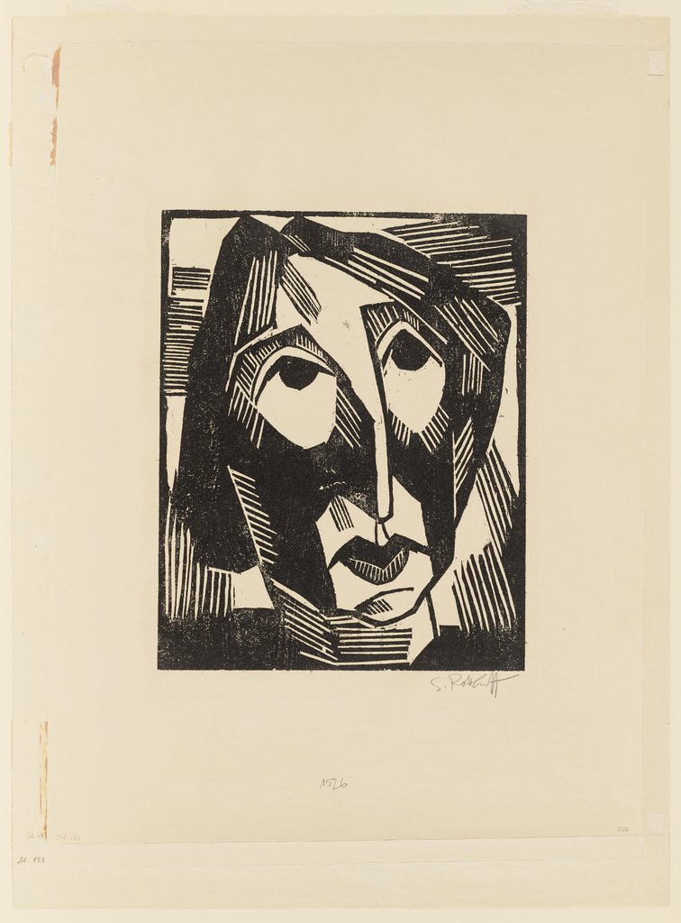 Bildnis R. S. (Rosa Schapire), Karl Schmidt-Rottluff