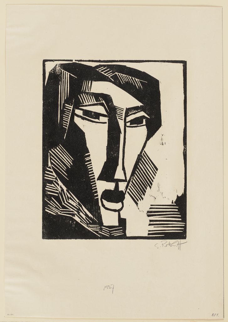 Frauenkopf, Karl Schmidt-Rottluff