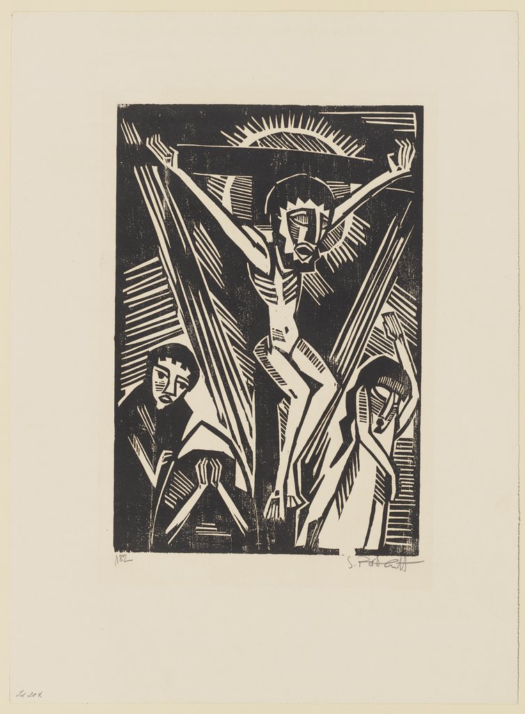 Gekreuzigter, Karl Schmidt-Rottluff