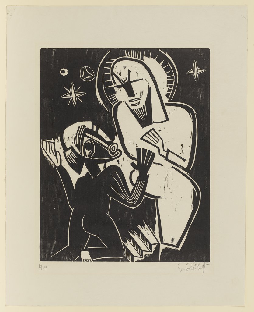 Christus und Nikodemus, Karl Schmidt-Rottluff