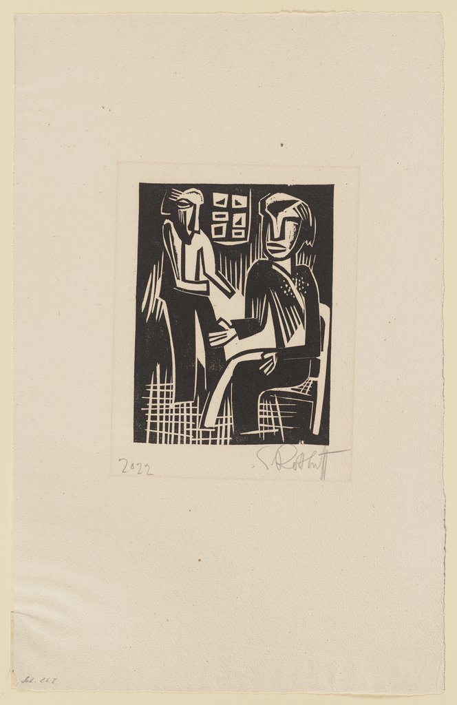 Gespräch vom Tod, Karl Schmidt-Rottluff