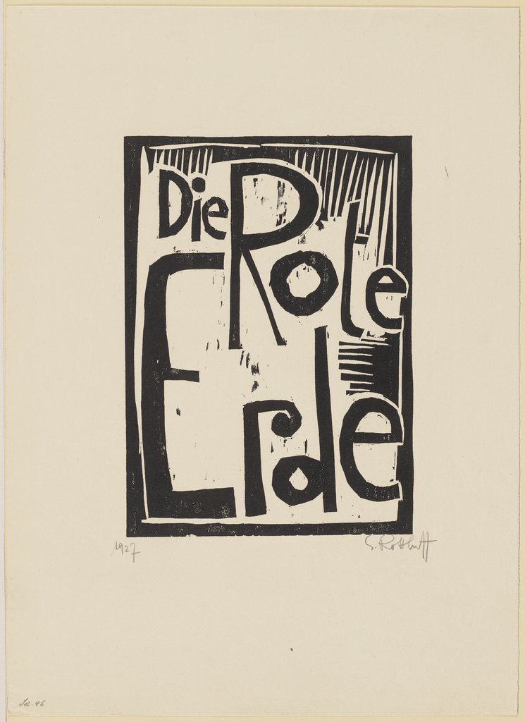 Die Rote Erde (Titel), Karl Schmidt-Rottluff